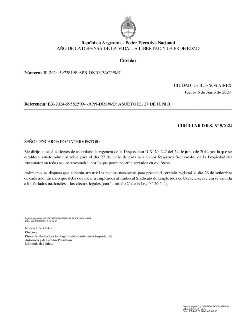 thumbnail of CIRC-DRS-5-2024__27 de Junio Asueto Administrativo en los Registros Seccionales