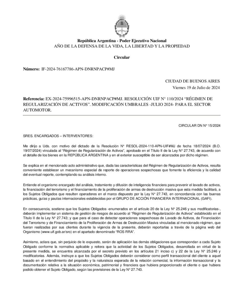 thumbnail of CIRCULAR D.N N° 15-24 – NUEVO UMBRAL UIF – $92.663.642