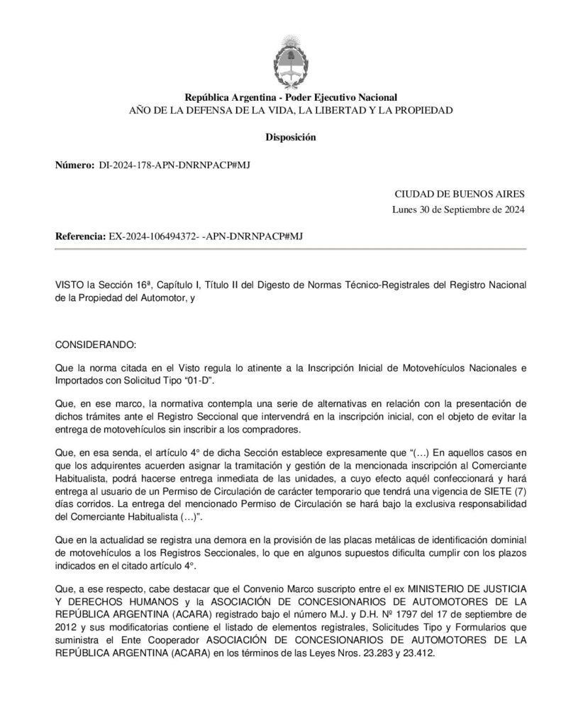 thumbnail of DISP_DN-178-24_Permisos de Circulación para Motovehículos – Plazo de Vigencia