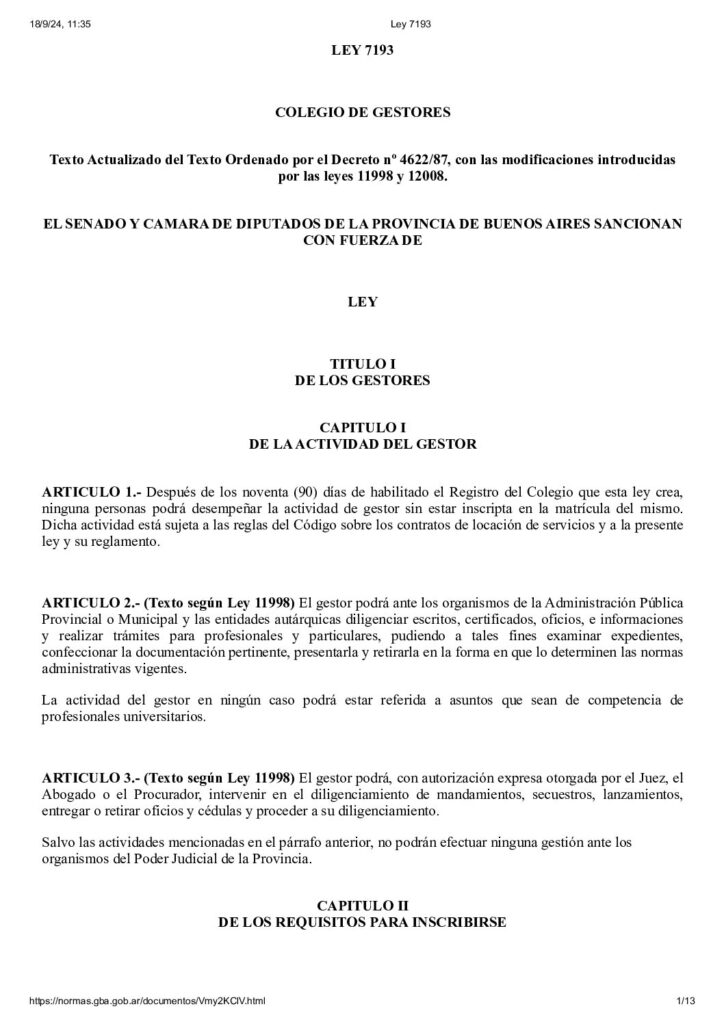 thumbnail of Ley 7193